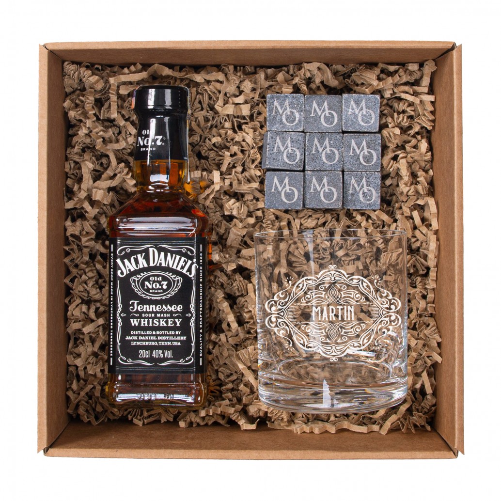 Whisky BOX pohár | kamene | Jack